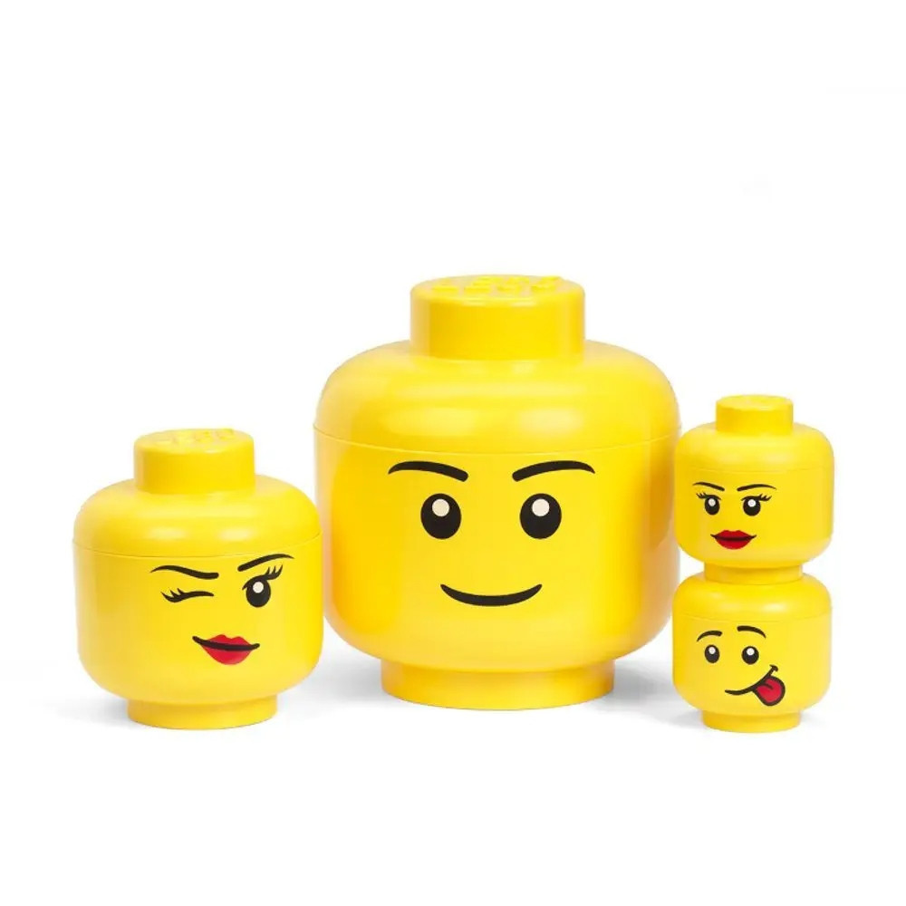 Pojemnik LEGO Storage Head L Język żółty 40321726