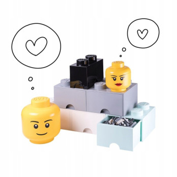 Pojemnik LEGO Storage Głowa Dziewczynki L 40321725