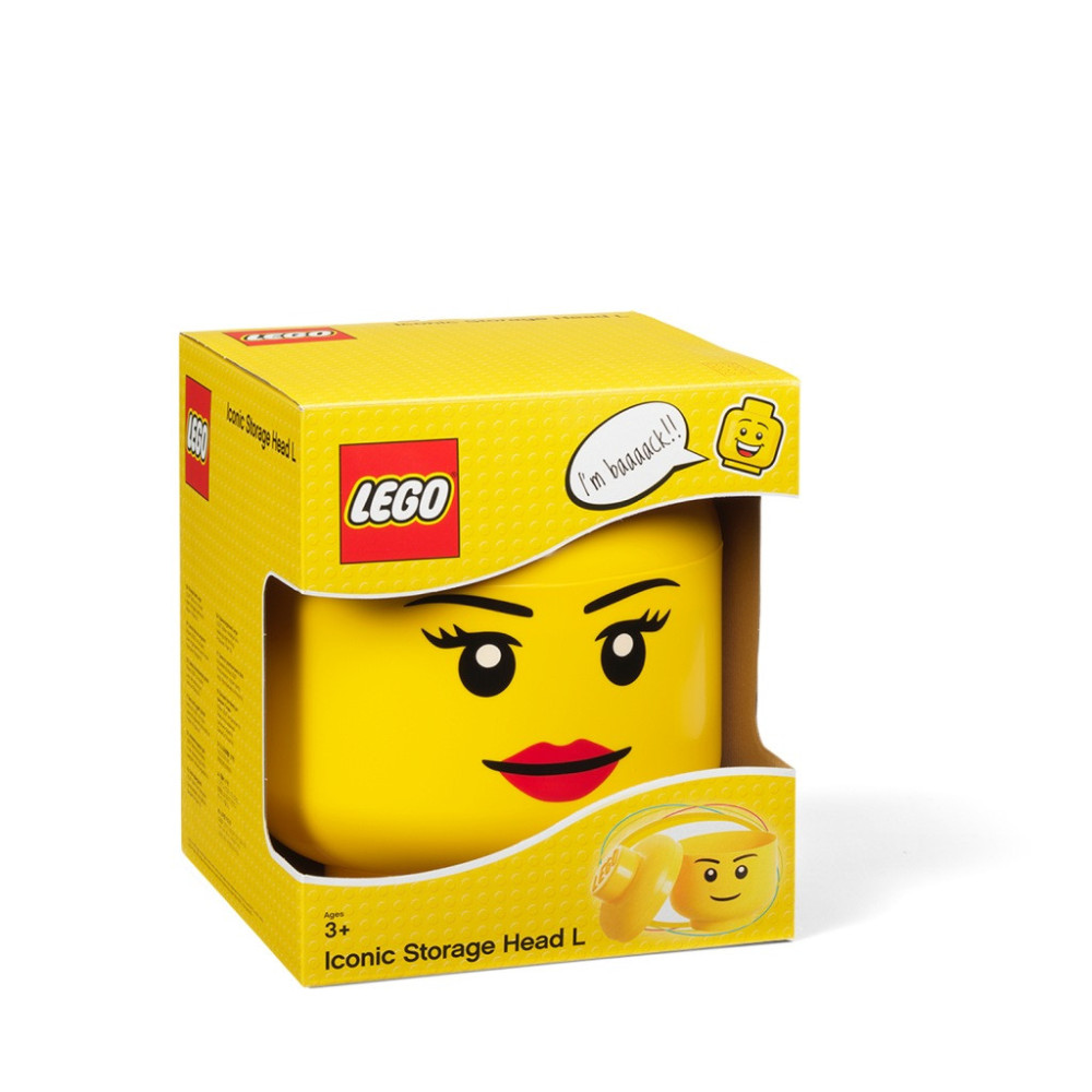 Pojemnik LEGO Storage Głowa Dziewczynki L 40321725