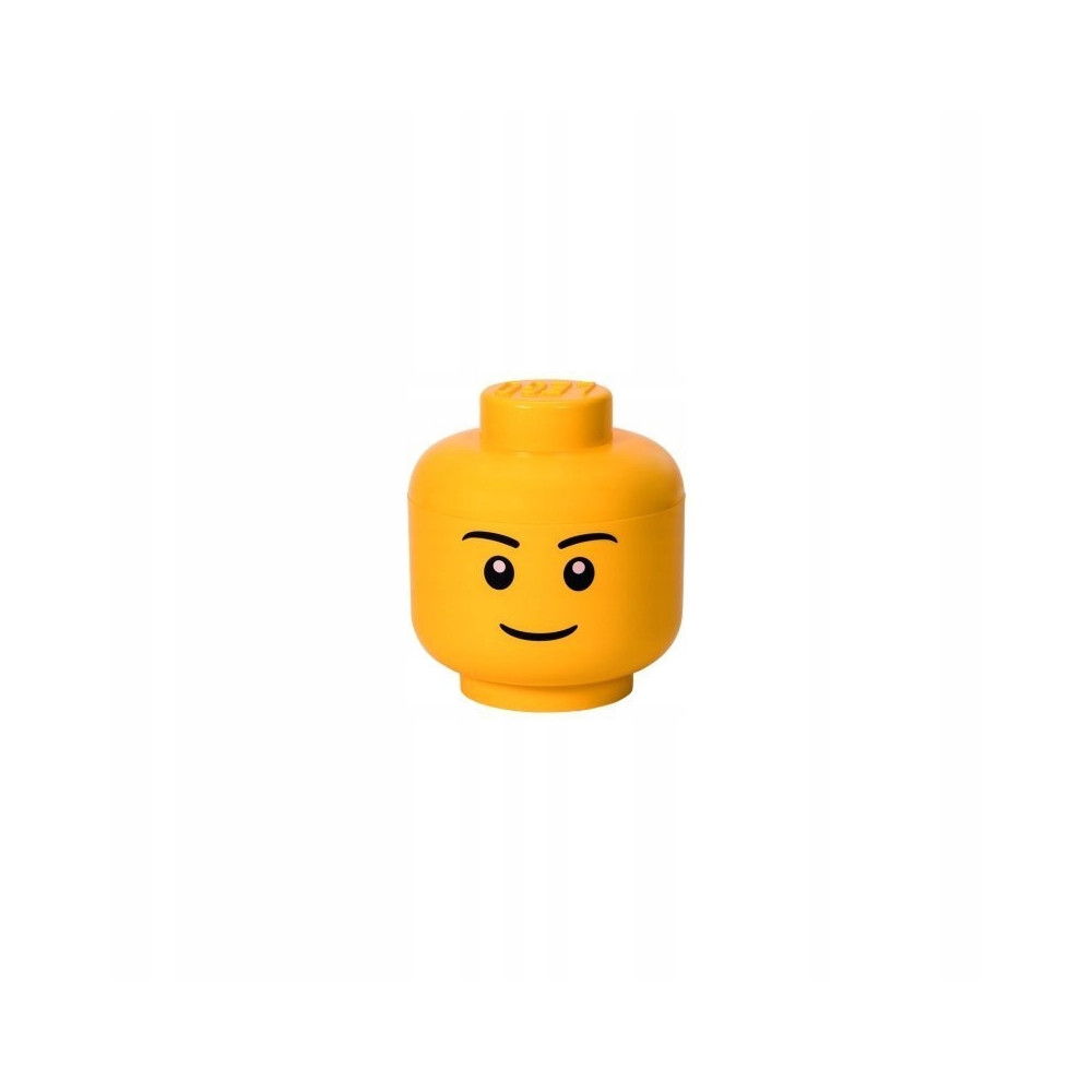 LEGO DUŻY POJEMNIK W KSZTAŁCIE GŁOWY CHŁOPIEC L 4032172