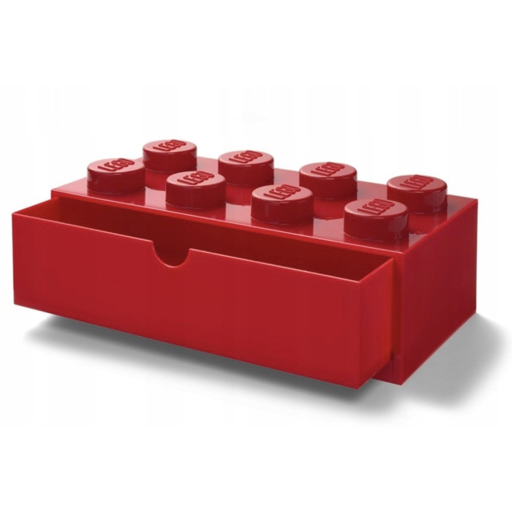 Pojemnik na klocki LEGO Brick Drawer Red czerwony do przechowywania