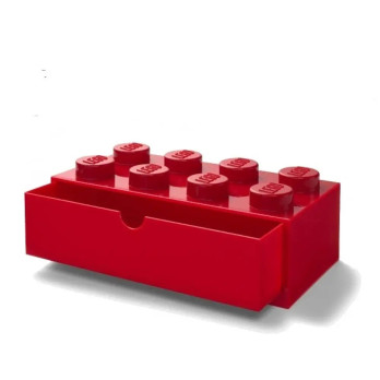 Pojemnik na klocki LEGO Brick Drawer Red czerwony do przechowywania