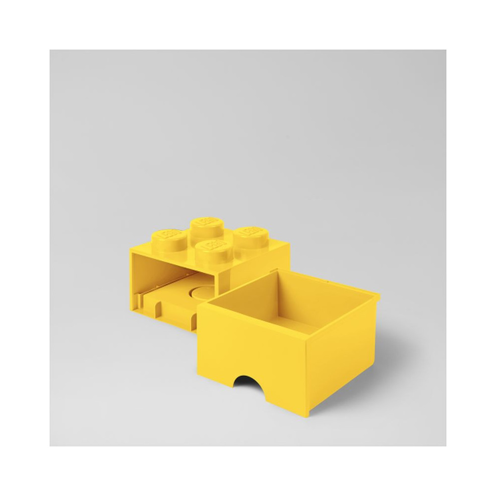 Pojemnik na klocki LEGO Brick Drawer 4 żółty 40051732