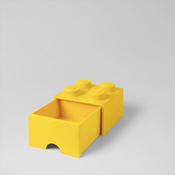 Pojemnik na klocki LEGO Brick Drawer 4 żółty 40051732