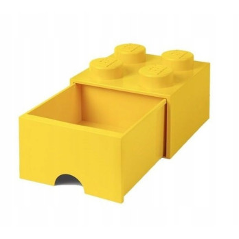 Pojemnik na klocki LEGO Brick Drawer 4 żółty 40051732