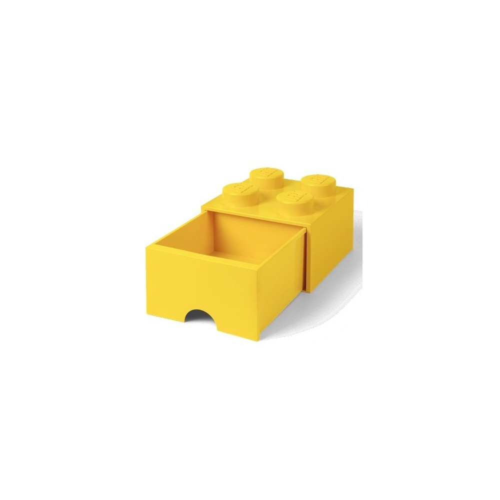 Pojemnik na klocki LEGO Brick Drawer 4 żółty 40051732