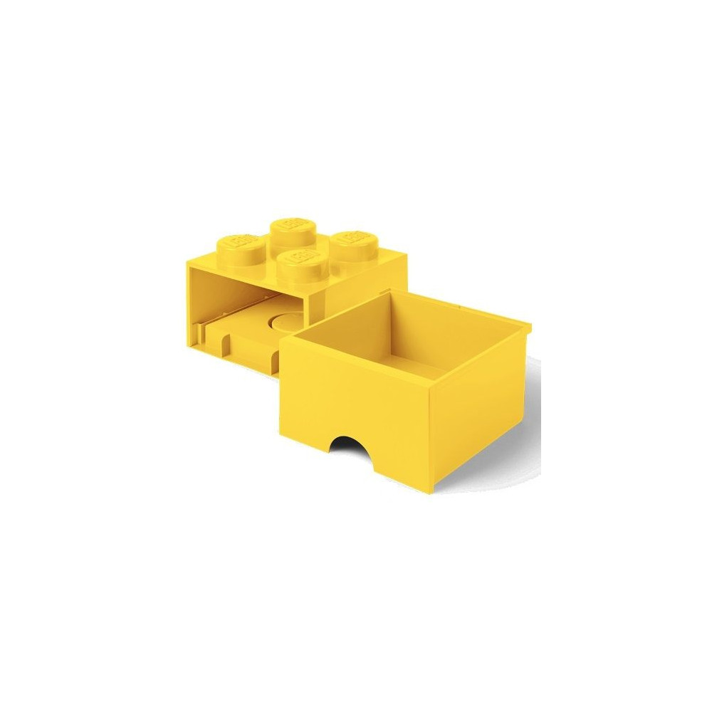 Pojemnik na klocki LEGO Brick Drawer 4 żółty 40051732