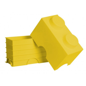 POJEMNIK NA KLOCKI LEGO Storage Brick 2 żółty 40021732