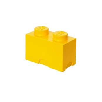 POJEMNIK NA KLOCKI LEGO Storage Brick 2 żółty 40021732