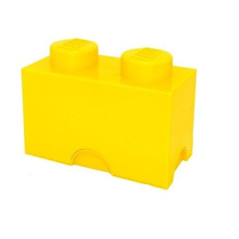 POJEMNIK NA KLOCKI LEGO Storage Brick 2 żółty 40021732