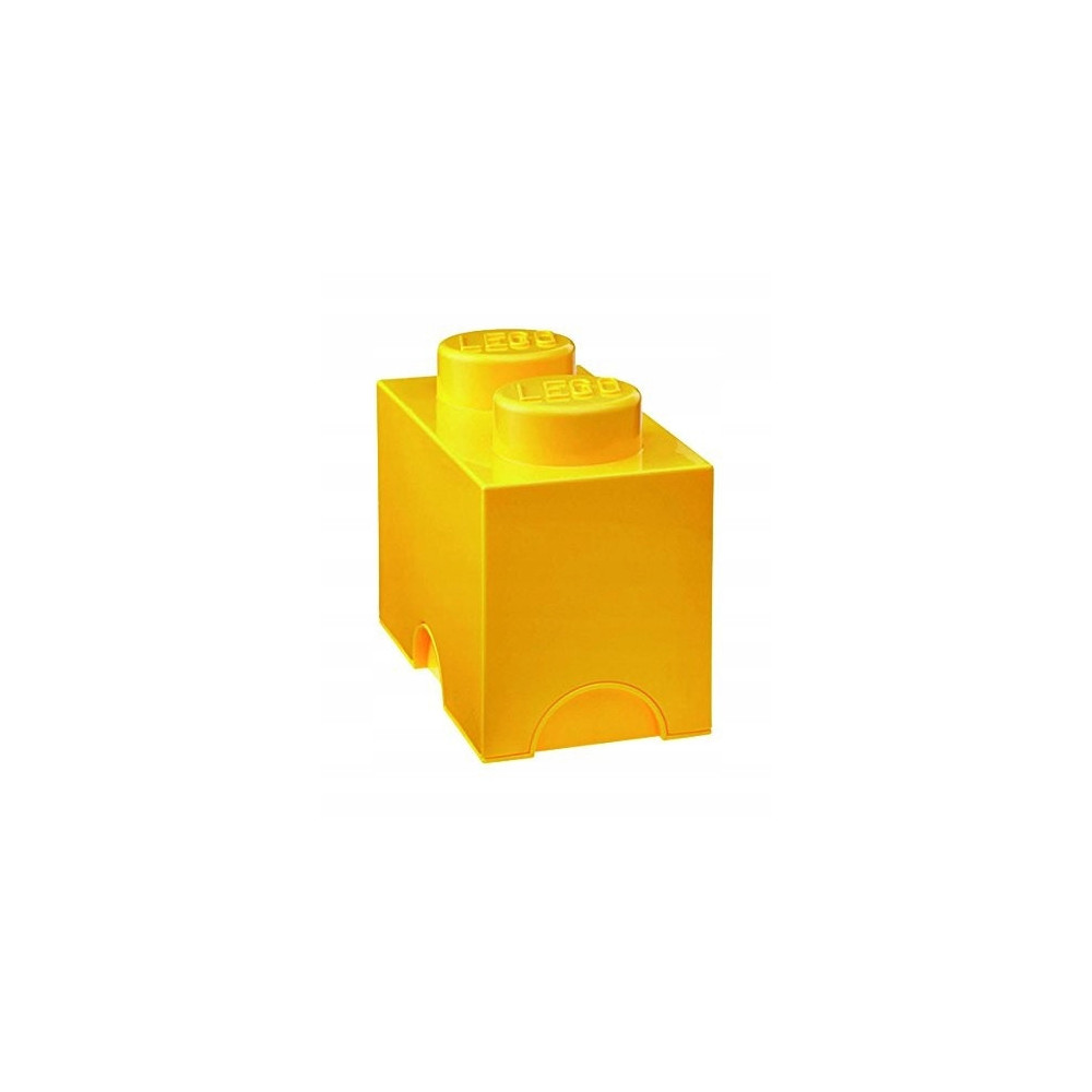 POJEMNIK NA KLOCKI LEGO Storage Brick 2 żółty 40021732