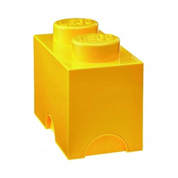 POJEMNIK NA KLOCKI LEGO Storage Brick 2 żółty 40021732
