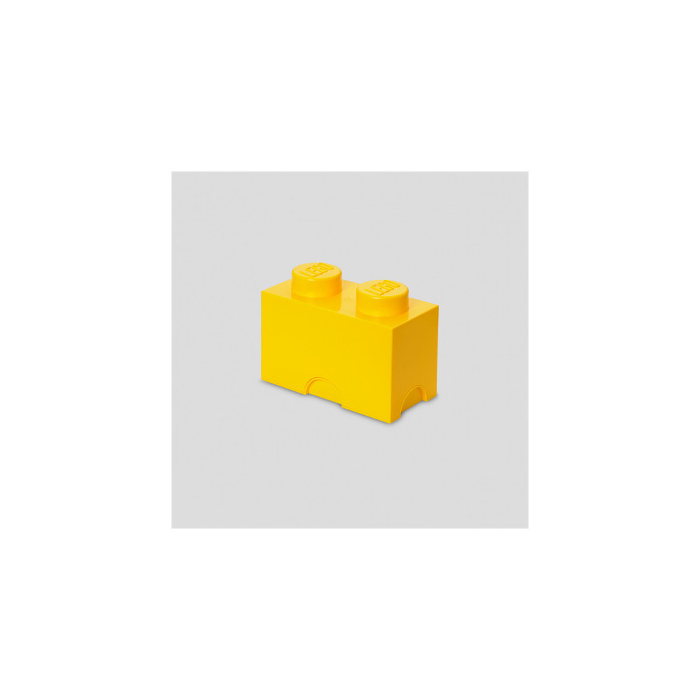 POJEMNIK NA KLOCKI LEGO Storage Brick 2 żółty 40021732