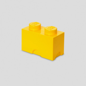 POJEMNIK NA KLOCKI LEGO Storage Brick 2 żółty 40021732