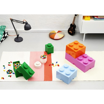 POJEMNIK NA KLOCKI LEGO Storage Brick 2 żółty 40021732