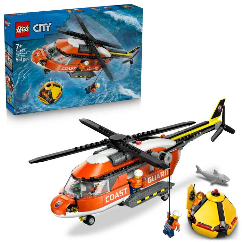 LEGO City Helikopter straży przybrzeżnej 60503