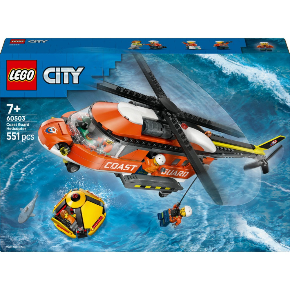 LEGO City Helikopter straży przybrzeżnej 60503