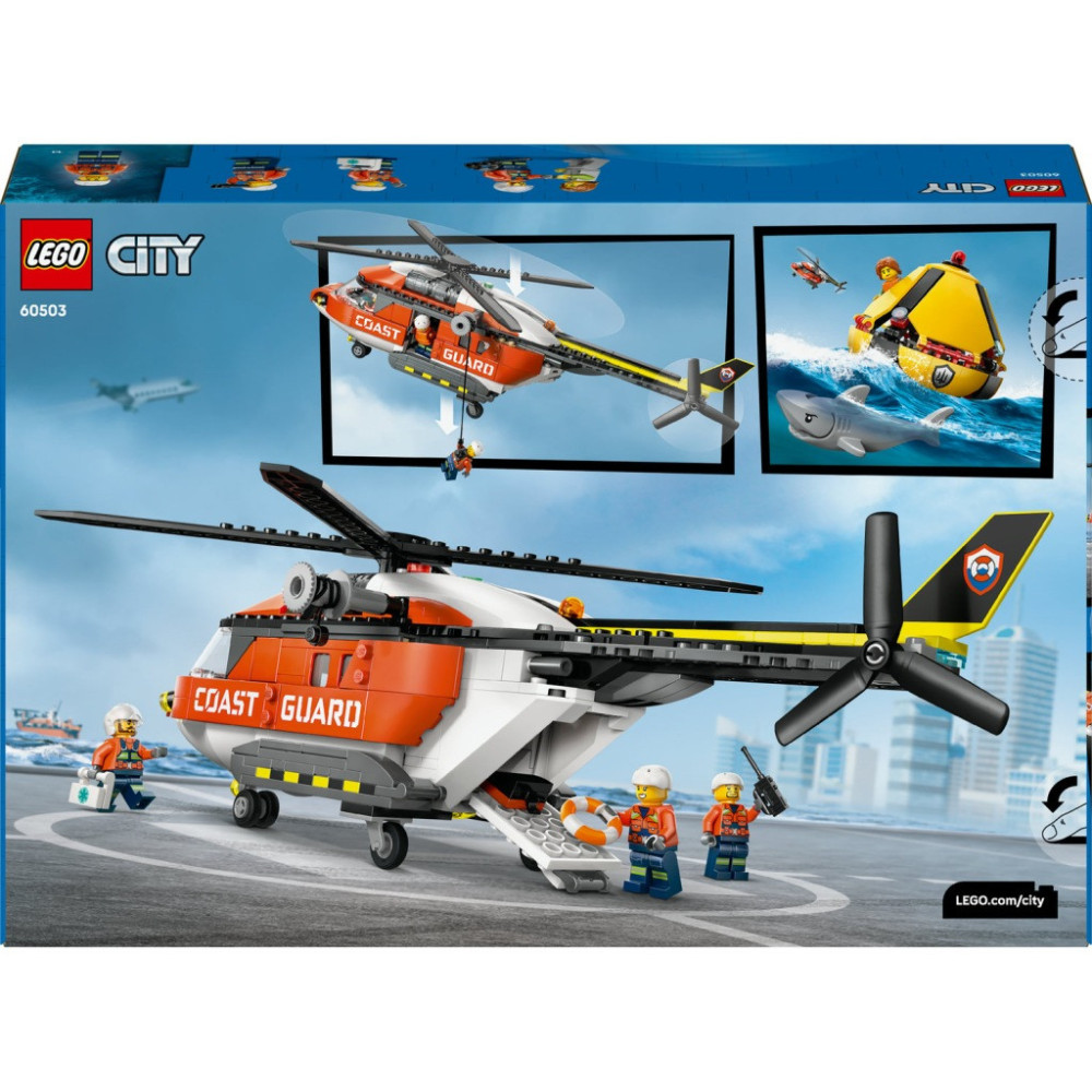 LEGO City Helikopter straży przybrzeżnej 60503