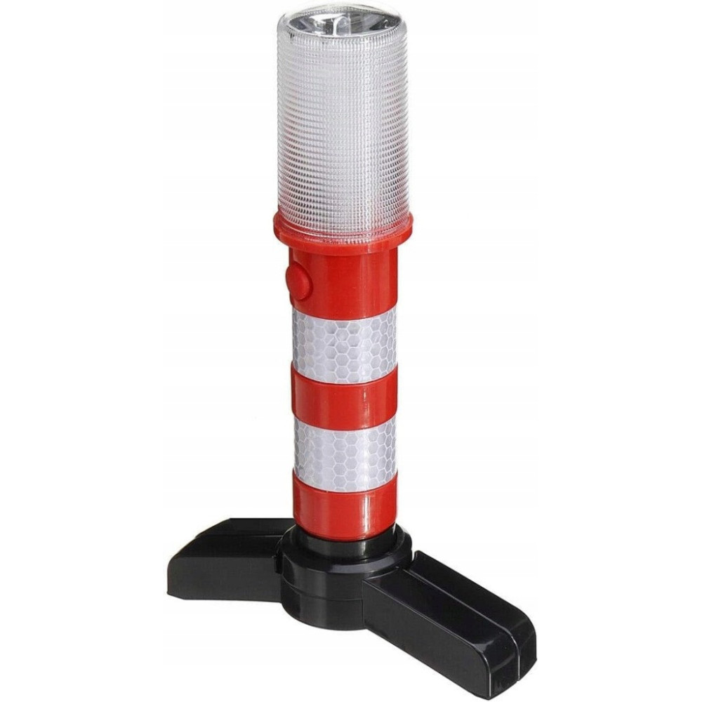 2x LED LATARKA AWARYJNA STROBOSKOP 360 BENGAL STREET LIGHT MAGNES ETUI