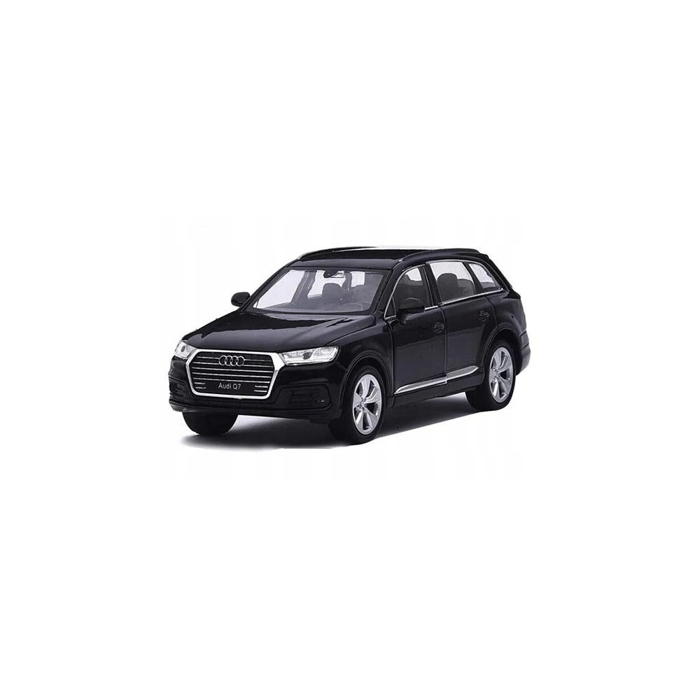 AUTO SUV AUDI Q7 1:32 METALOWY SAMOCHÓD MODEL DŹWIĘK ŚWIATŁA CZARNY BLACK