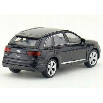 AUTO SUV AUDI Q7 1:32 METALOWY SAMOCHÓD MODEL DŹWIĘK ŚWIATŁA CZARNY BLACK
