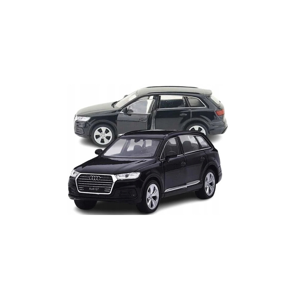 AUTO SUV AUDI Q7 1:32 METALOWY SAMOCHÓD MODEL DŹWIĘK ŚWIATŁA CZARNY BLACK