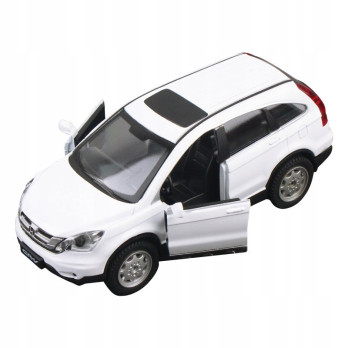 HONDA CRV METALOWY MODEL SAMOCHODU 1:32 DŹWIĘK ŚWIATŁO BIAŁY PREZENT