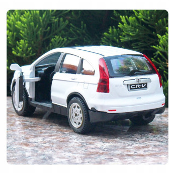 HONDA CRV METALOWY MODEL SAMOCHODU 1:32 DŹWIĘK ŚWIATŁO BIAŁY PREZENT