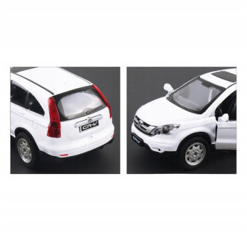 HONDA CRV METALOWY MODEL SAMOCHODU 1:32 DŹWIĘK ŚWIATŁO BIAŁY PREZENT