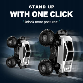 METALOWY MODEL TESLA CYBERTRUCK PICKUP DŹWIĘK ŚWIATŁA LED PILOT RC