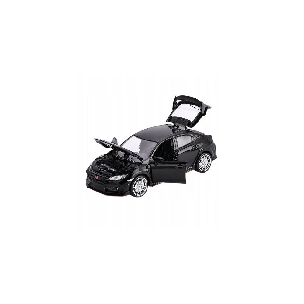 HONDA CIVIC METALOWY MODEL SAMOCHODU 1:24 DŹWIĘK ŚWIATŁO BLACK