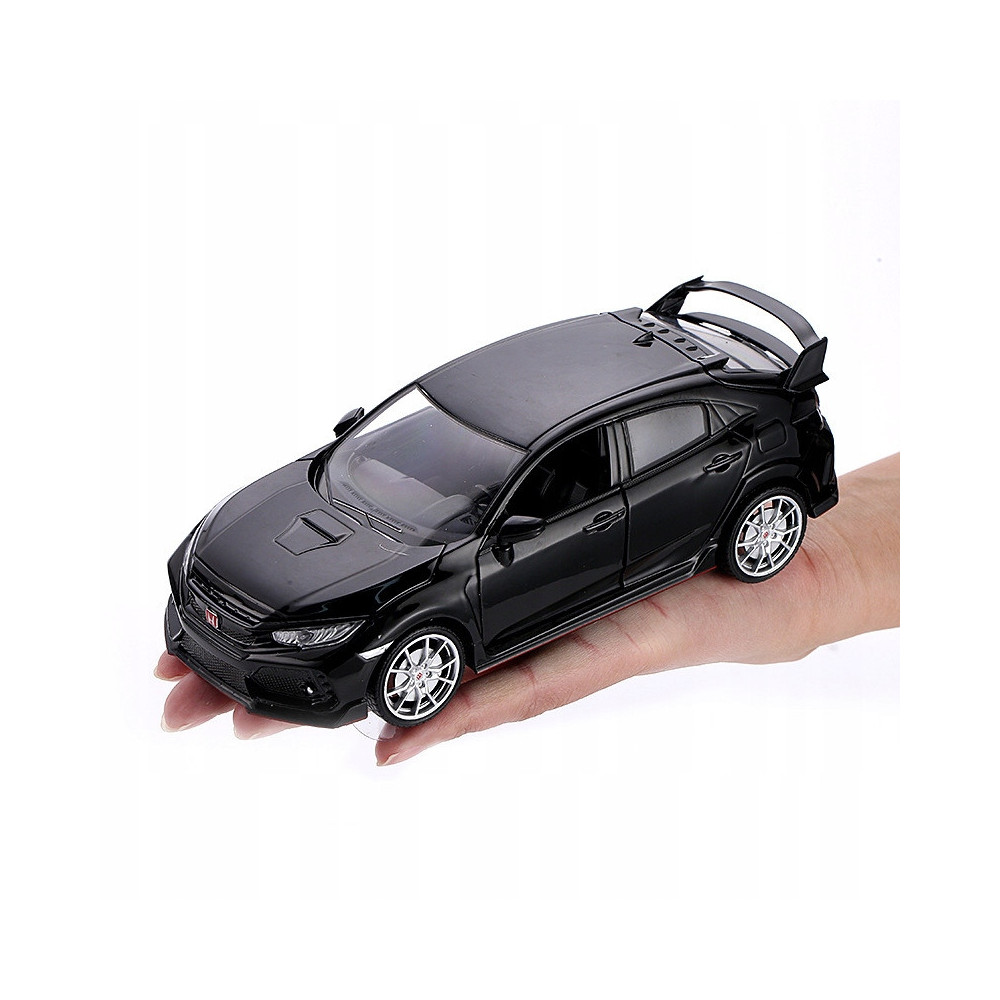 HONDA CIVIC METALOWY MODEL SAMOCHODU 1:24 DŹWIĘK ŚWIATŁO BLACK