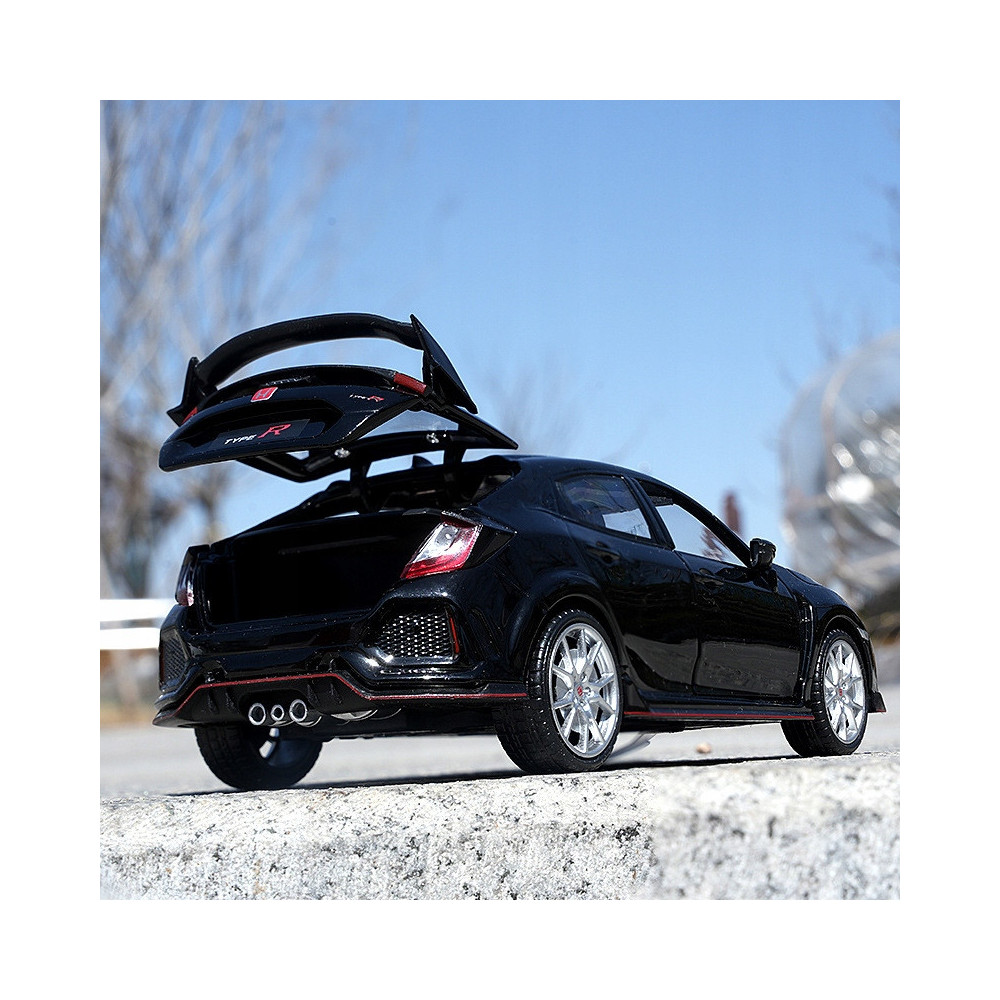 HONDA CIVIC METALOWY MODEL SAMOCHODU 1:24 DŹWIĘK ŚWIATŁO BLACK