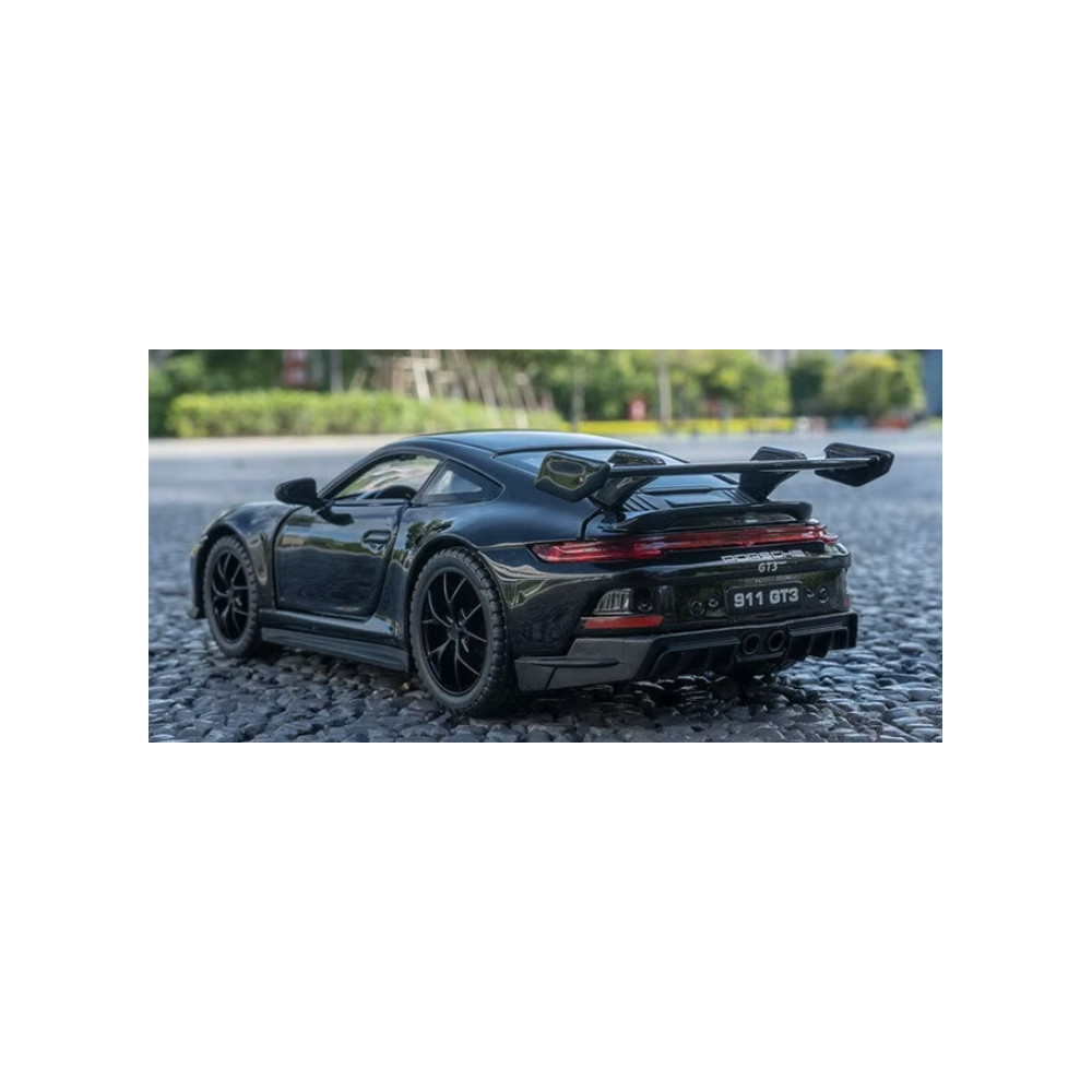 MODEL SAMOCHODU PORSCHE 911 GT3 RS 1:32 METALOWY SAMOCHÓD BLACK