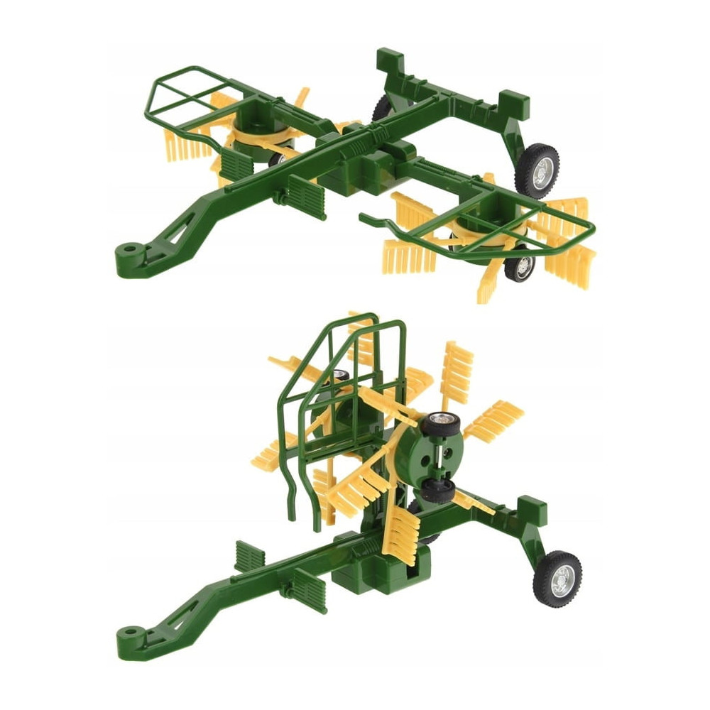 TRAKTOR ZDALNIE STEROWANY Z PRZYCZEPĄ 4W1 AKCESORIA ZESTAW