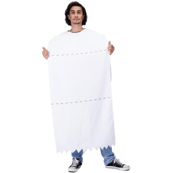 ZABAWNY KOSTIUM NA HALLOWEEN PRZEBRANIA ROLKA PAPIERU TOALETOWEGO