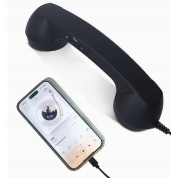 RETRO SŁUCHAWKA TELEFONICZNA USB-C STYL VINTAGE DO SMARTFONÓW