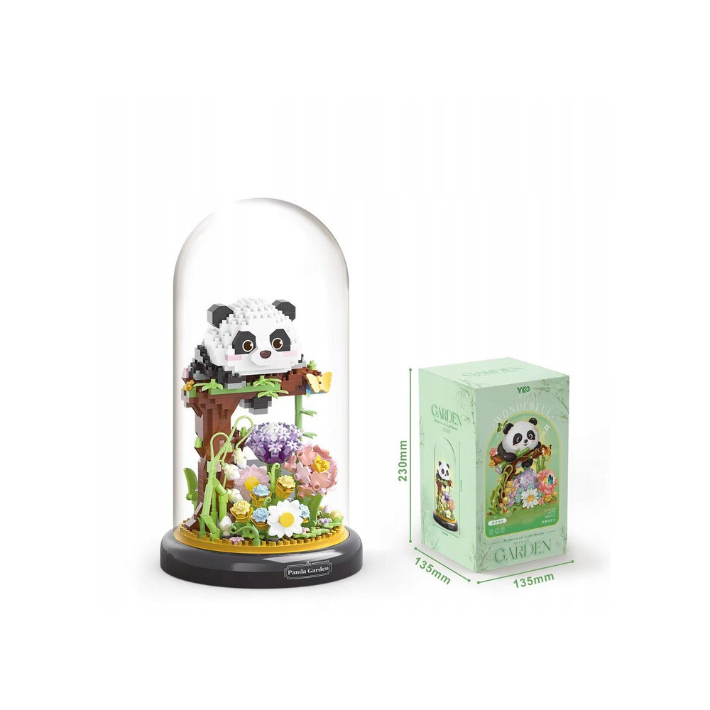 KLOCKI PANDA WSPINACZKA NA DRZEWO ZESTAW KLOCKÓW DO UŁOŻENIA PREZENT