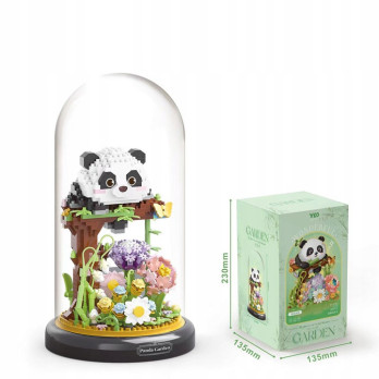KLOCKI PANDA WSPINACZKA NA DRZEWO ZESTAW KLOCKÓW DO UŁOŻENIA PREZENT