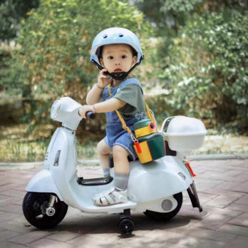 SKUTER NA AKUMULATOR VESPA GTS 300 Mini DLA DZIECI CZERWONY
