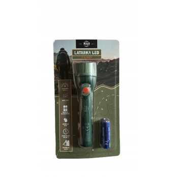 WILD TREK LATARKA LED KIESZONKOWA RĘCZNA SUPER JASNA USB ABS Z KLIPSEM