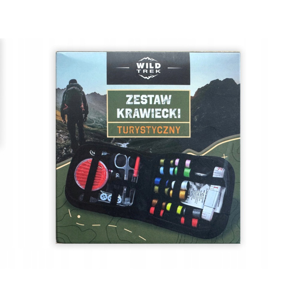 Wild Trek Zestaw krawiecki turystyczny w etui idealny w podróży