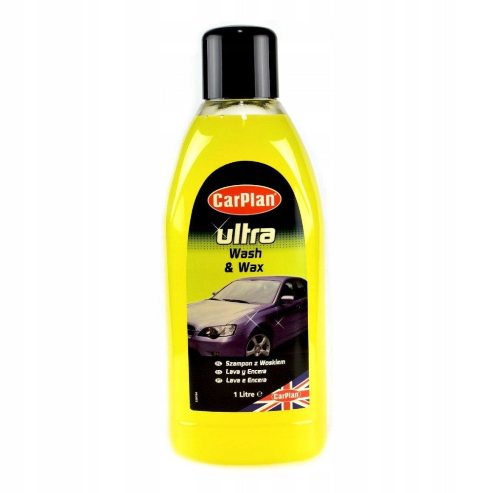 CarPlan Ultra Wash & Wax - Szampon z woskiem 1L