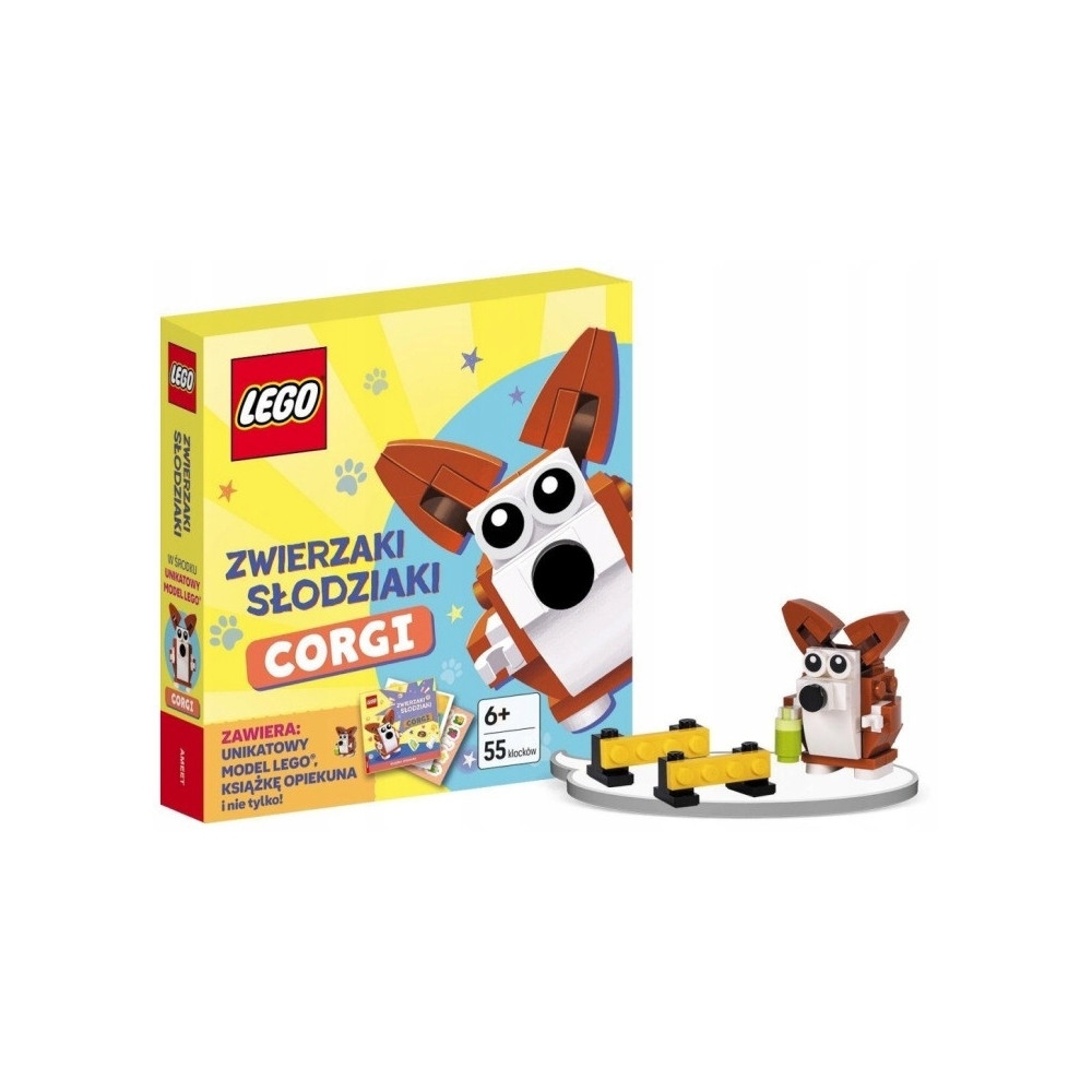 LEGO Master Brand Zwierzaki Słodziaki Corgi uroczy piesek Prezent