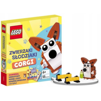 LEGO Master Brand Zwierzaki Słodziaki Corgi uroczy piesek Prezent