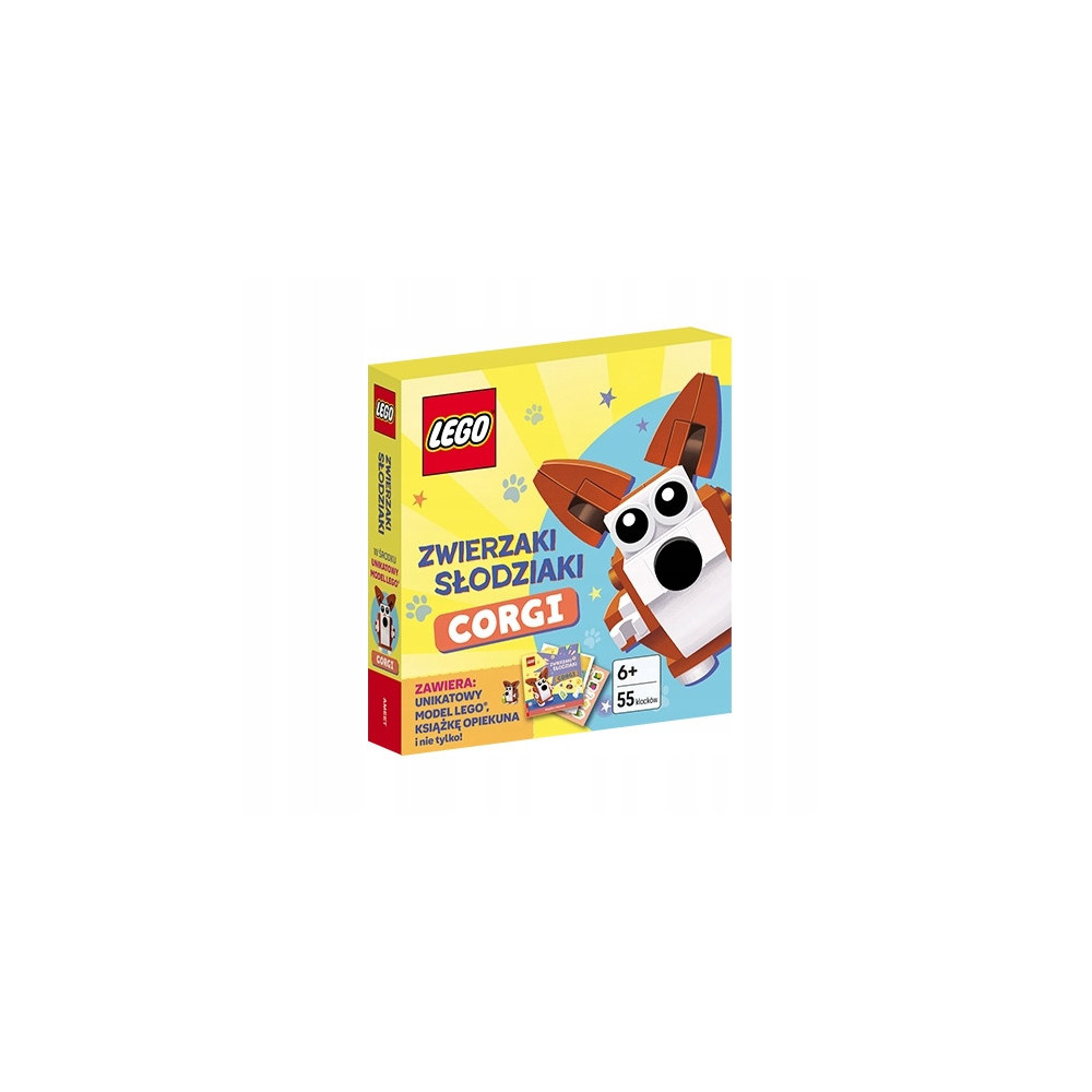 LEGO Master Brand Zwierzaki Słodziaki Corgi uroczy piesek Prezent