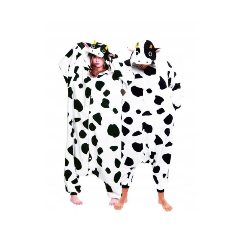 KROWA ONESIE PIŻAMA KRÓWKA KOMBINEZON DRES PRZEBRANIE KIGURUMI L