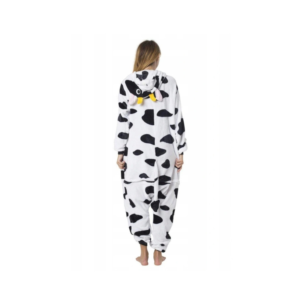 KROWA ONESIE PIŻAMA KRÓWKA KOMBINEZON DRES PRZEBRANIE KIGURUMI L