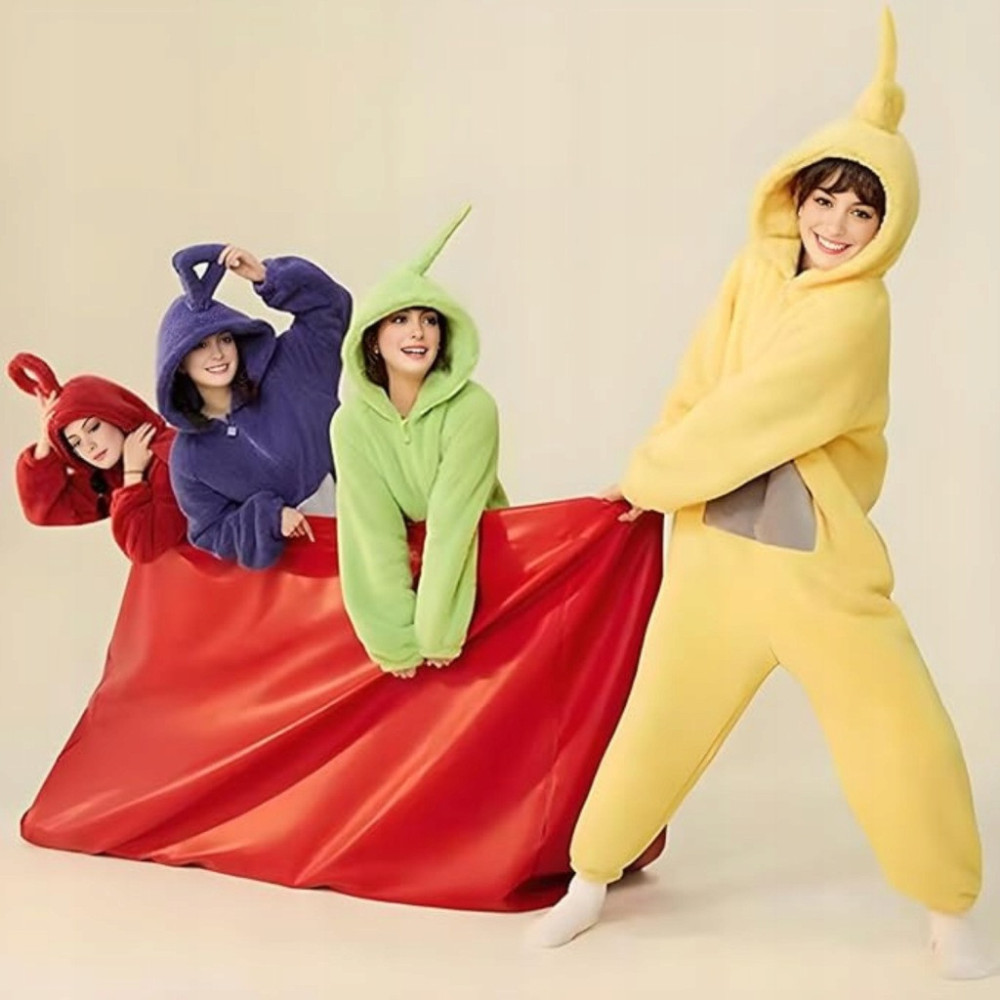 PRZEBRANIE KOMBINEZON ONESIE TELETUBBIES TELETUBISIE DIPSY ZIELONY S