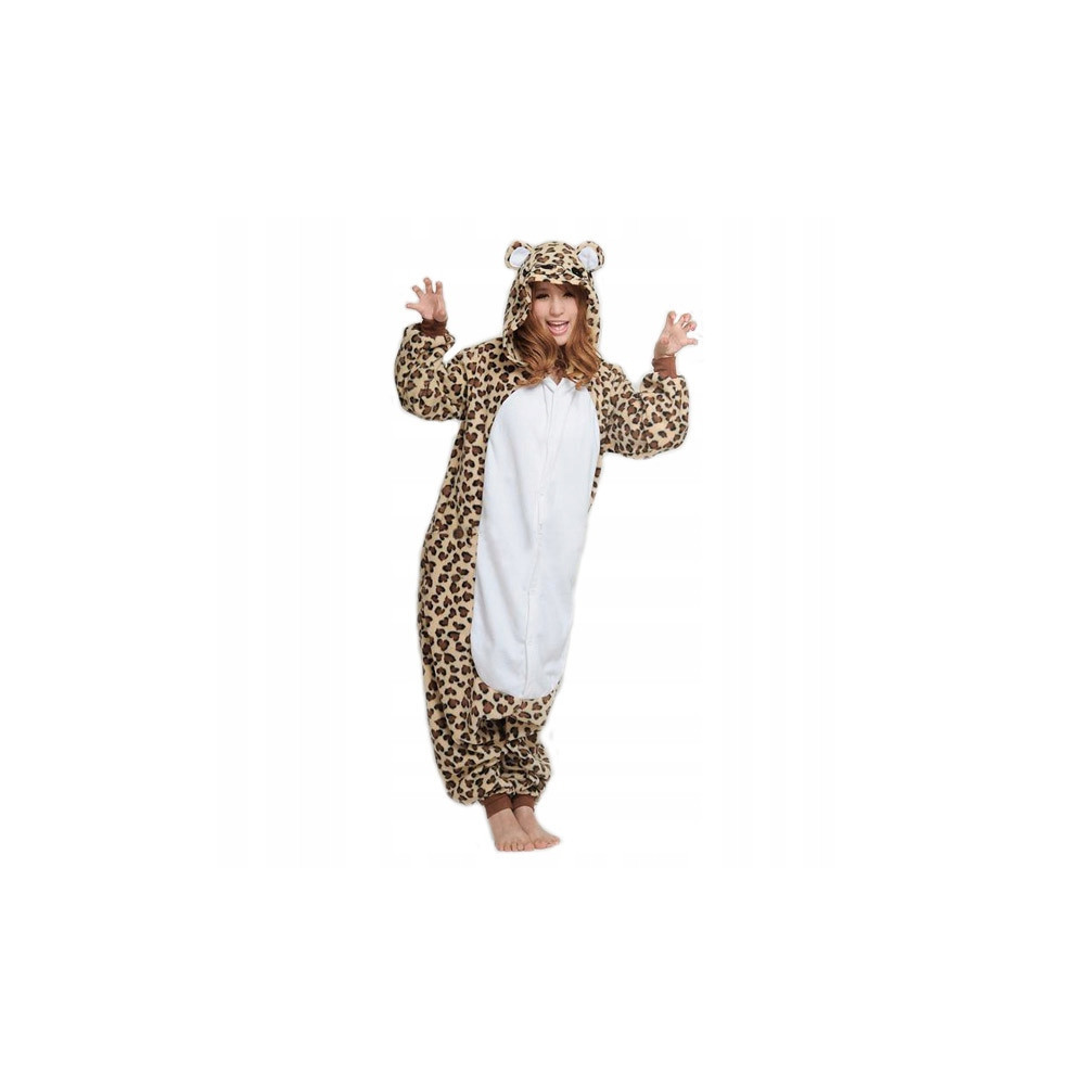 PANTERA ONESIE KOMBINEZON PIŻAMA DRES KIGURUMI PRZEBRANIE KOSTIUM L